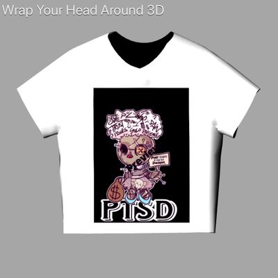 Mental awareness-PTSD-speechless expressions in cartoon art form