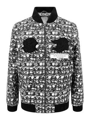 CUSTOM SKULLS REAL LEATHER JACKET- NEROSOLES CUSTOM SKULLS REAL LEATHER JACKET- NEROSOLES