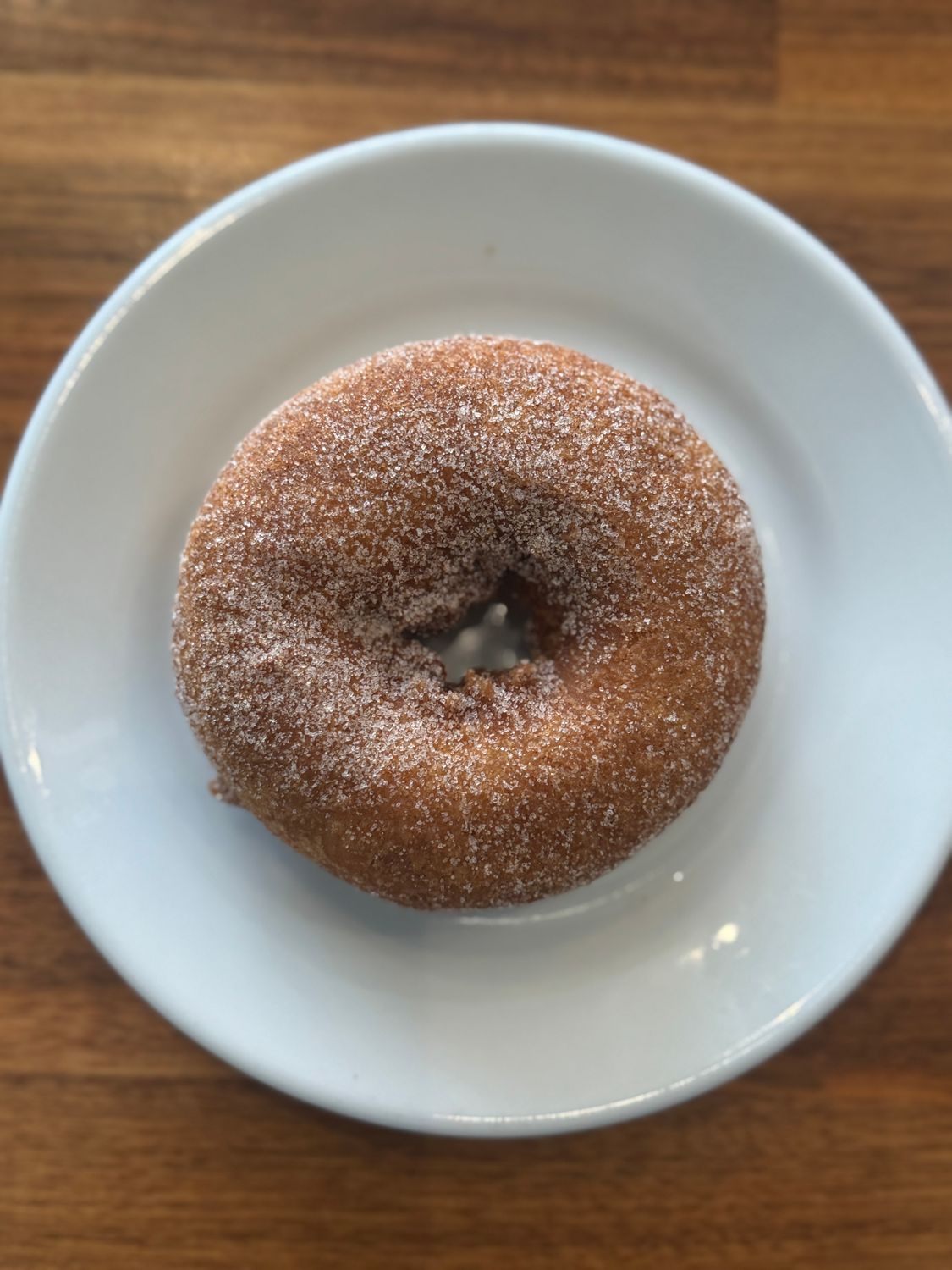 Maple Cinnamon Cake Donut
