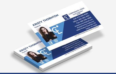 Business card magnet