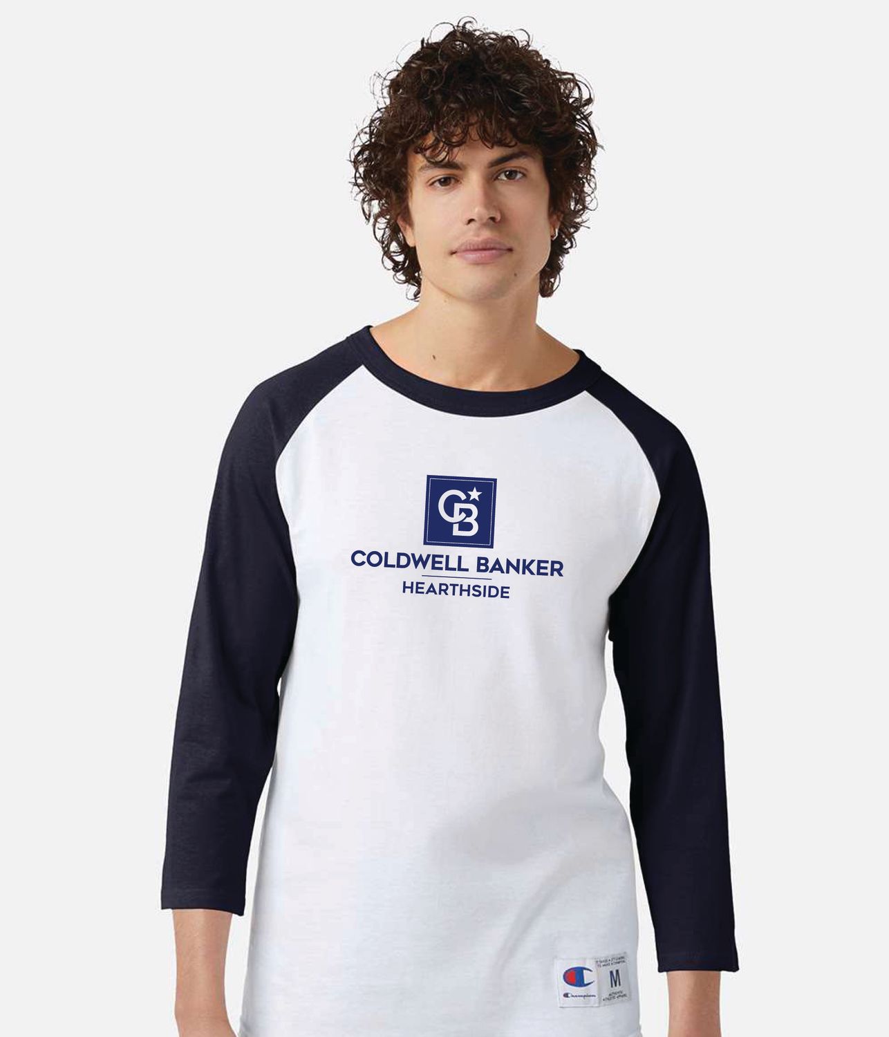 CHAMPION Unisex Raglan Sleeve Baseball T-Shirt