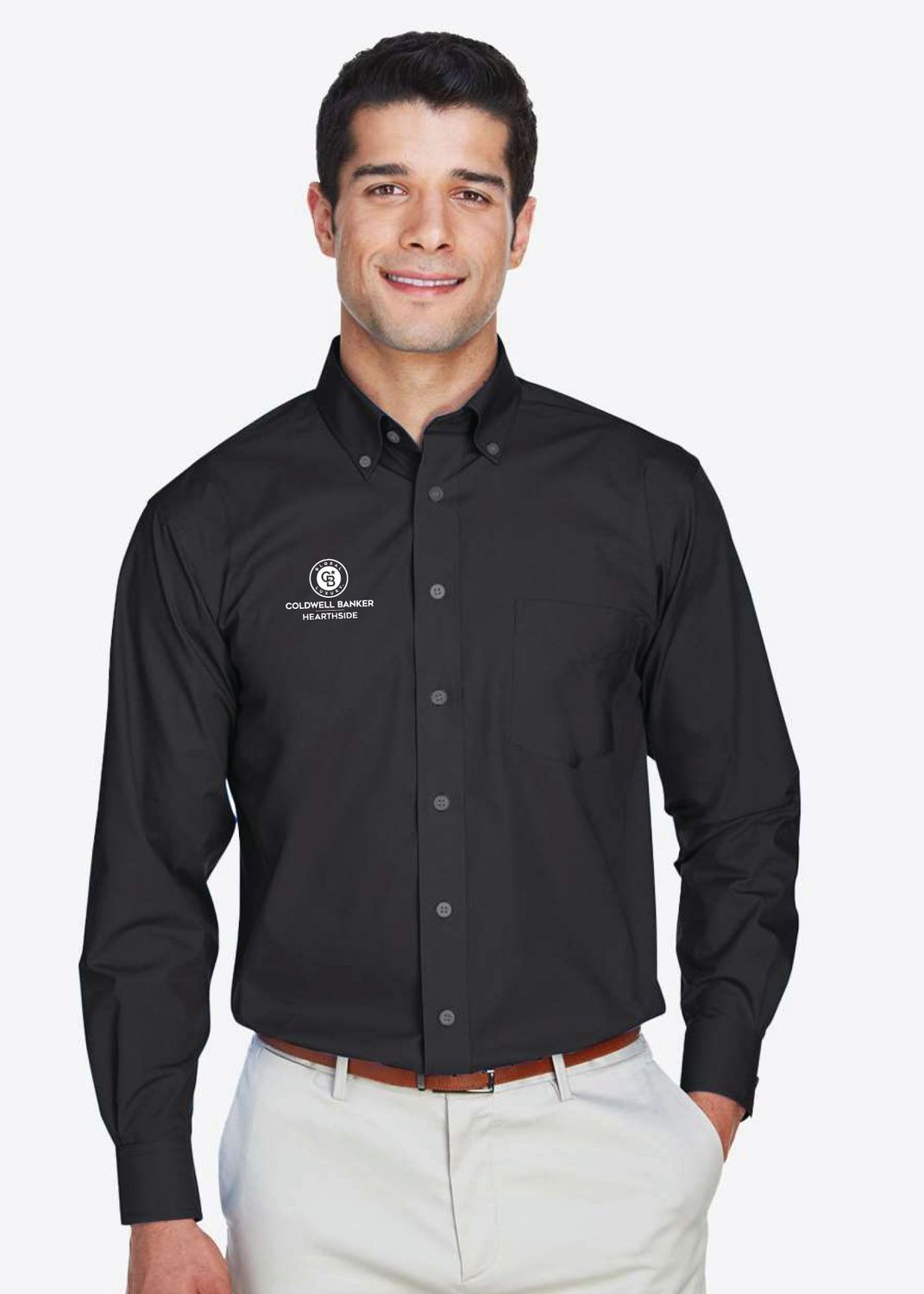 Men&#39;s Crown Collection® Broadcloth Woven Dress Shirt