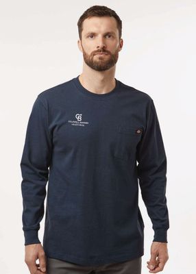 DICKIES Men's Traditional Heavyweight Long Sleeve T-Shirt