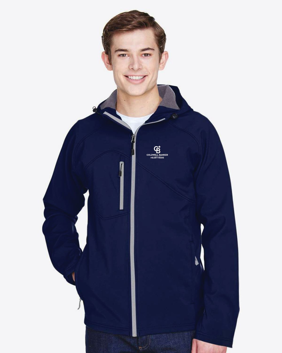 Men's Two Layer Fleece Soft Shell Jacket