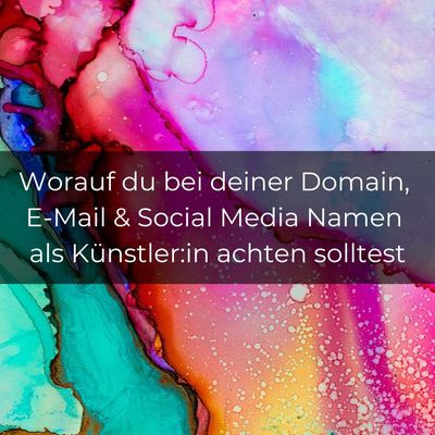 Dein Guide für Domain, E-Mail und Social Media Namen
