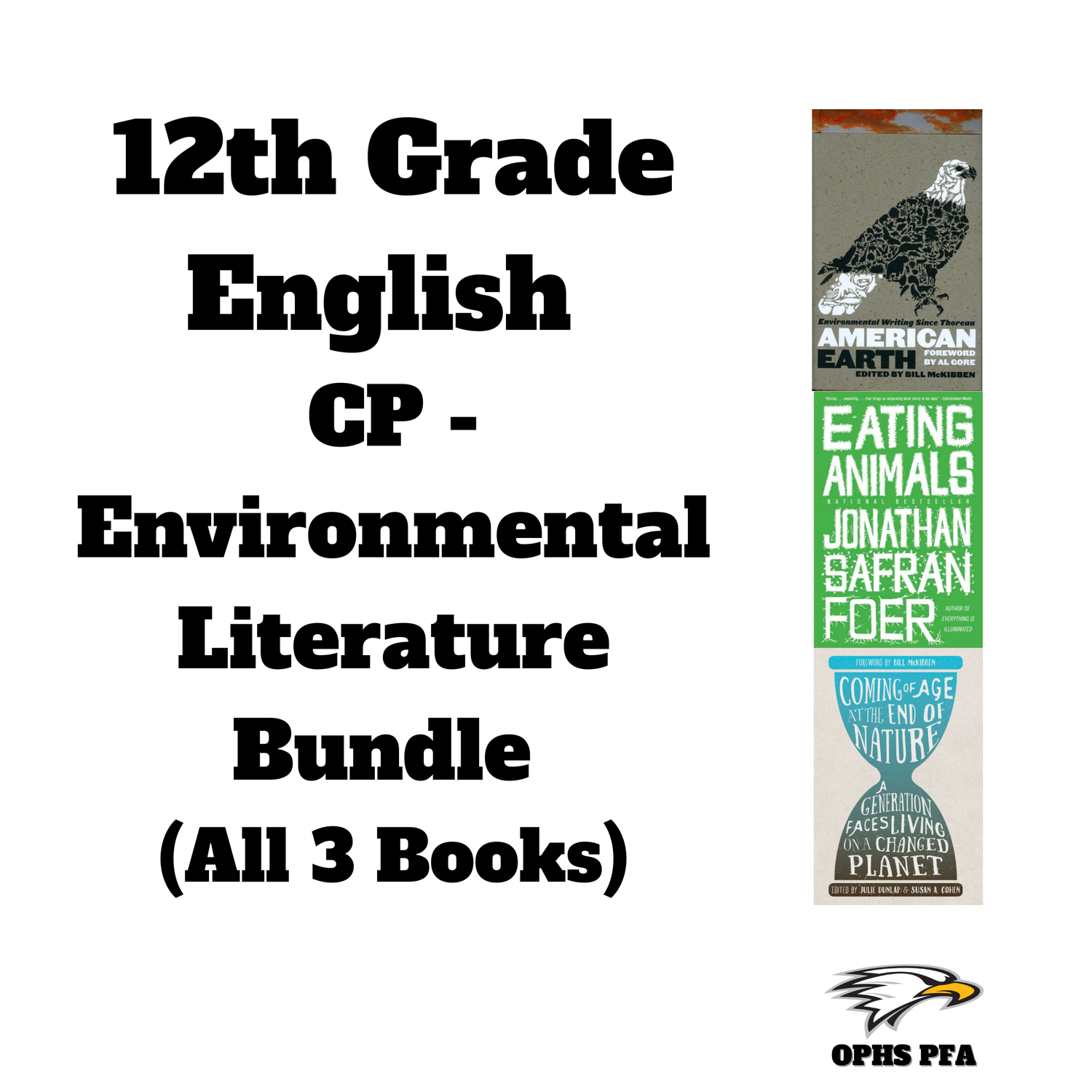 12th Grade English CP - Environmental Lit. Bundle 2025-26