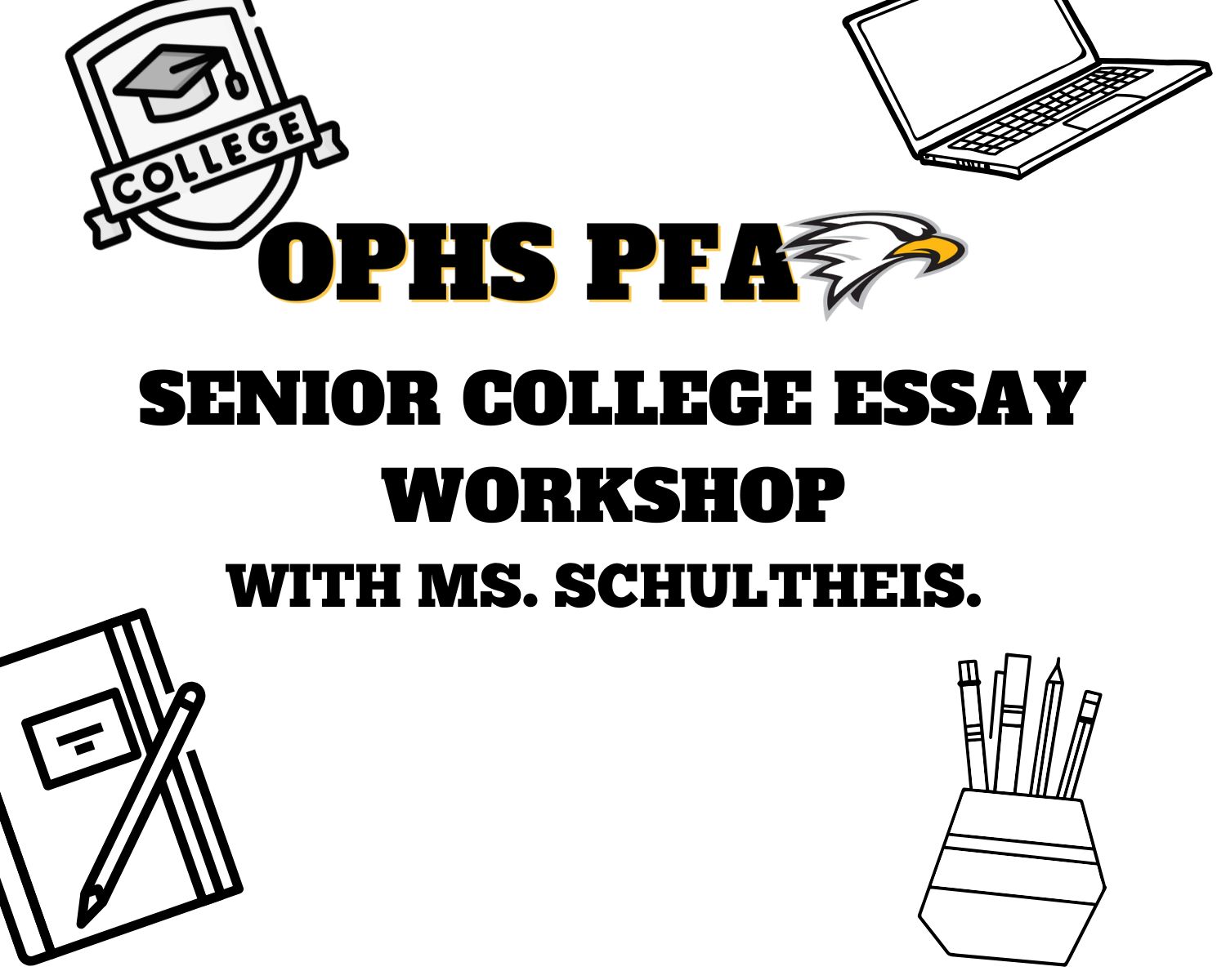 Senior Essay Workshop -Fall 2026 - Sat - Nov 7