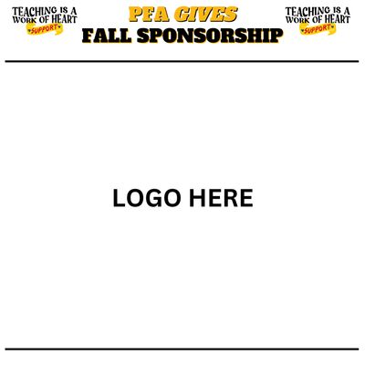 PFA Gives Fall Business Sponsorship