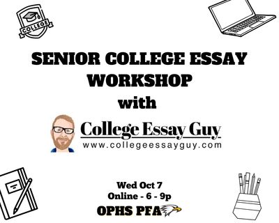 Senior Essay Workshop Oct 2026