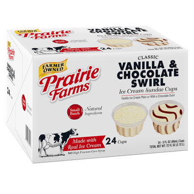 Prairie Farms Ice Cream Cup