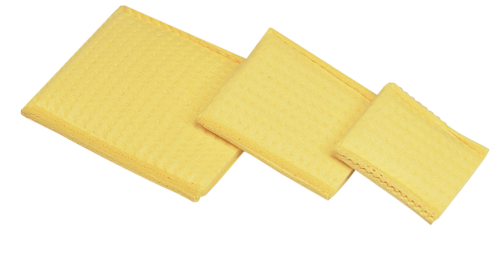 Éponges pour électrodes caoutchouc