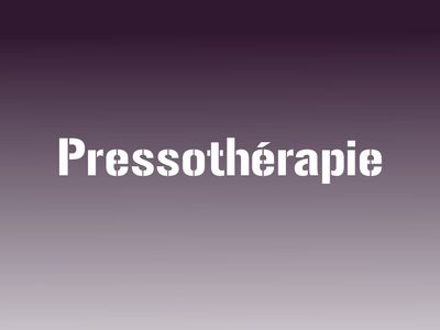 Pressothérapie