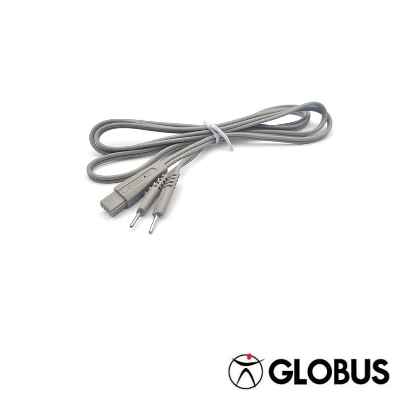 Cordon microcourant/ionophorèse GLOBUS - lot de 2