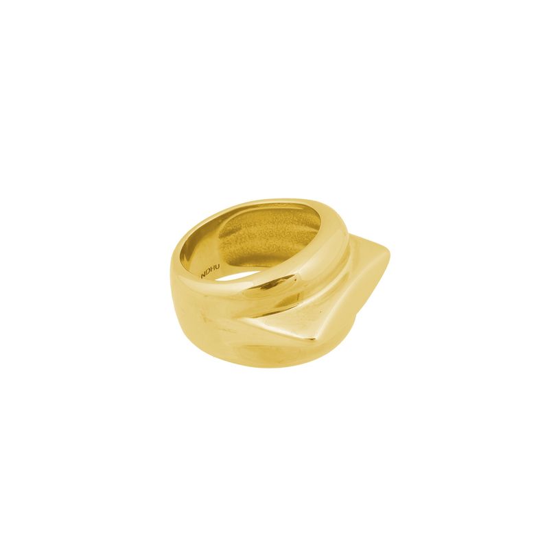 Triple ring gold plated