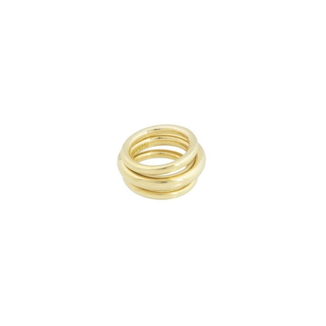Triune pinkey ring