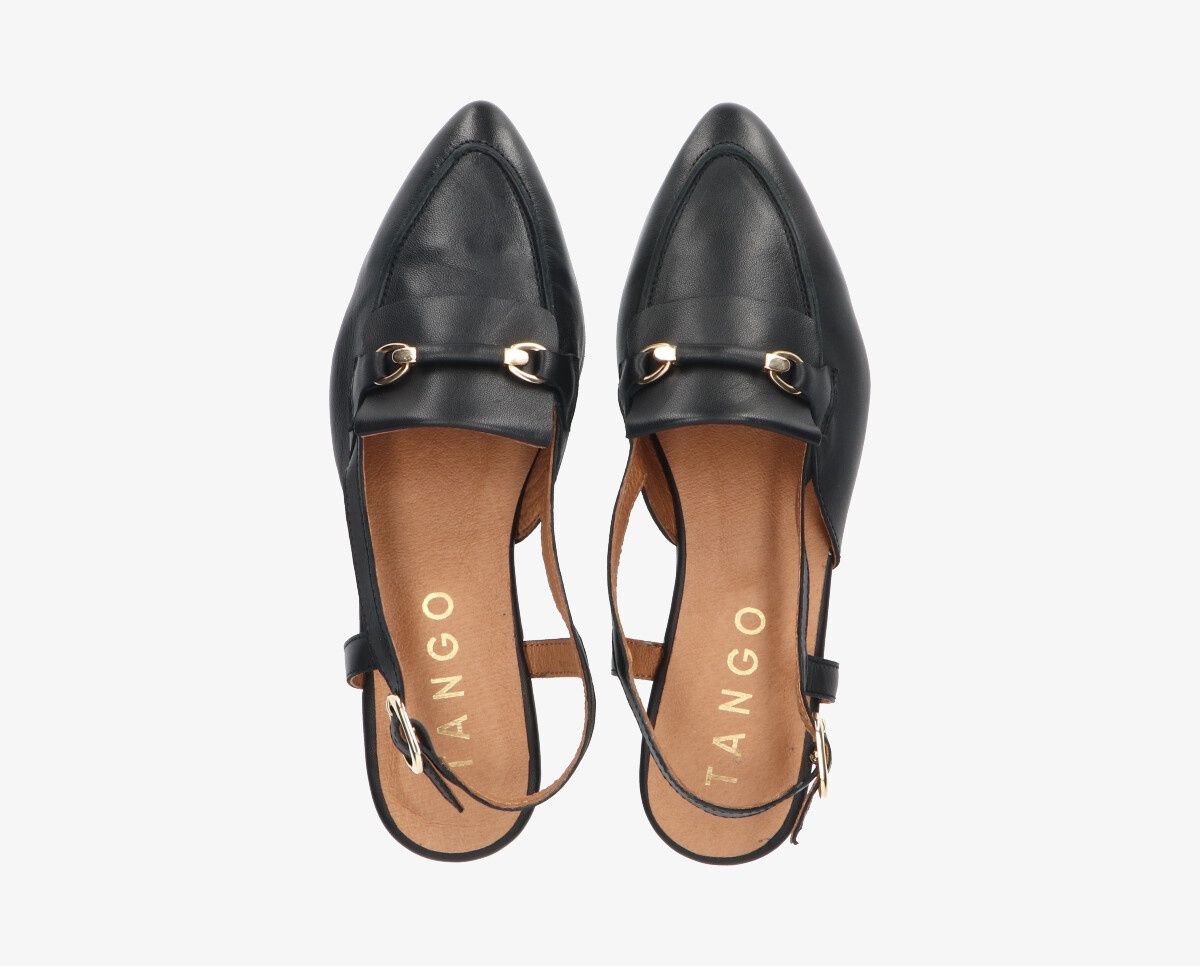 Nicolette black slip on - Tango

