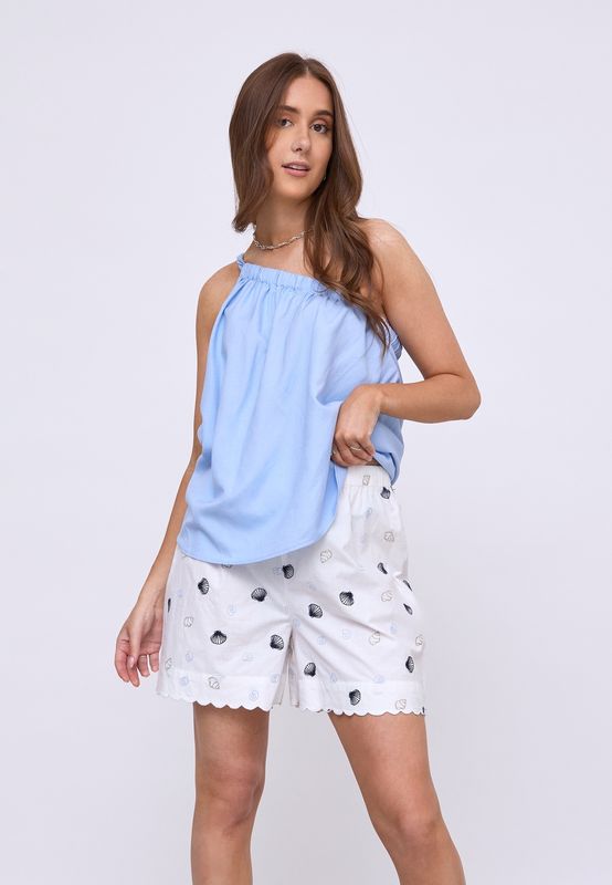 Gracie one shoulder top