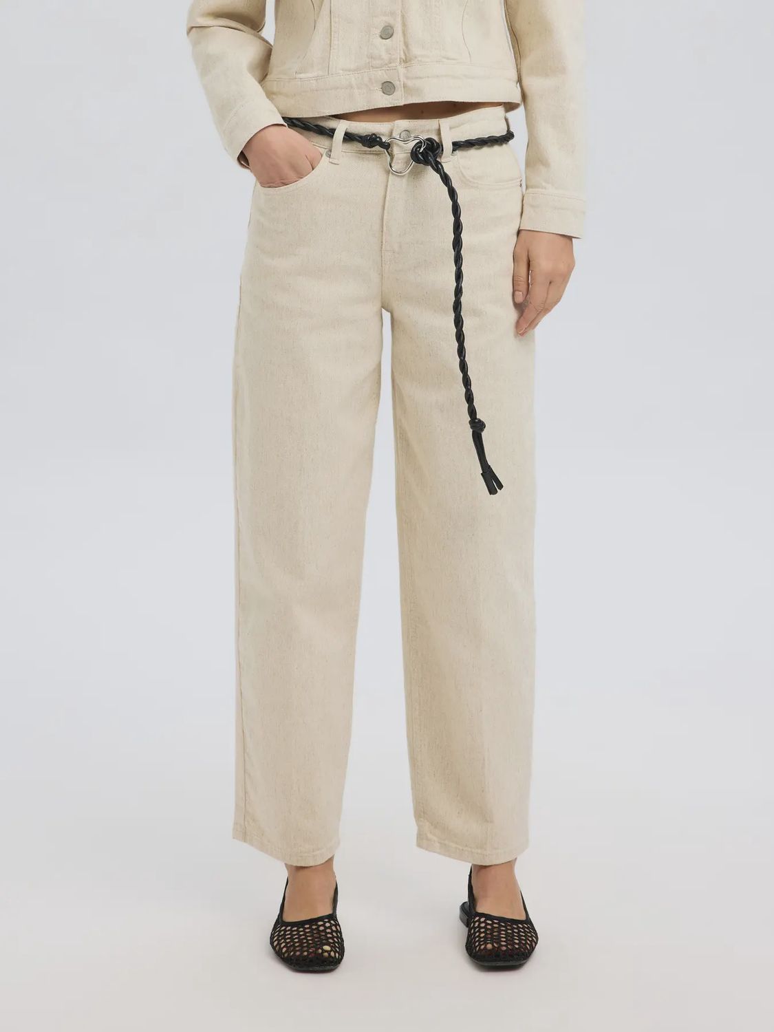 SLFUna barrel jeans