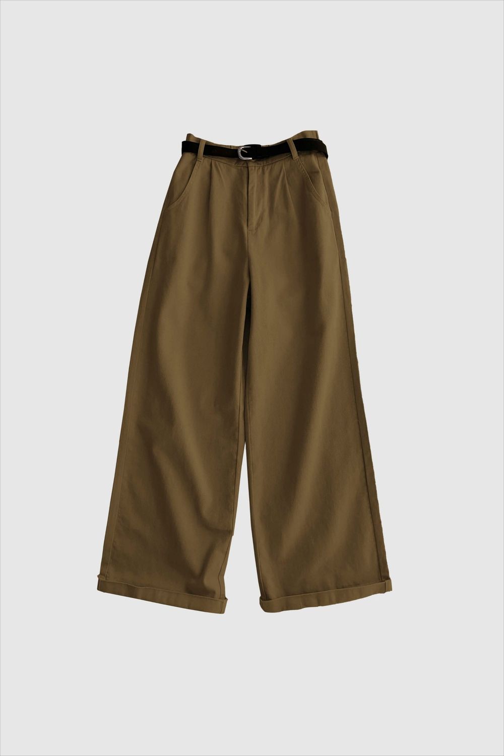 Steffi wide pants - Warm camel