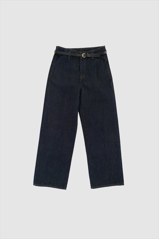Mila wide denim pant