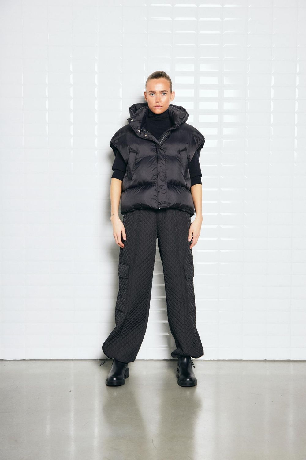 Vanessa puffer waistcoat