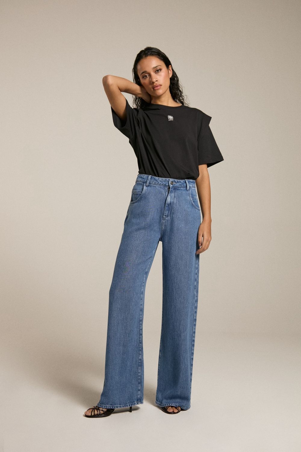Flowy palazzo jeans