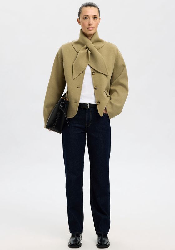 SLFjula handmade scarf jacket