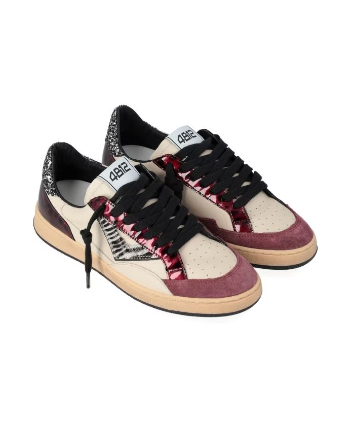 Playnew - White/Bordeaux