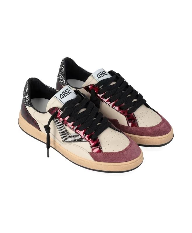 Playnew - White/Bordeaux