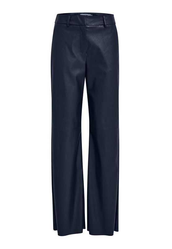 Tasja Mid Waist PU Pant