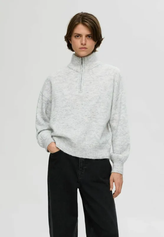 SLFlulu knit half zip