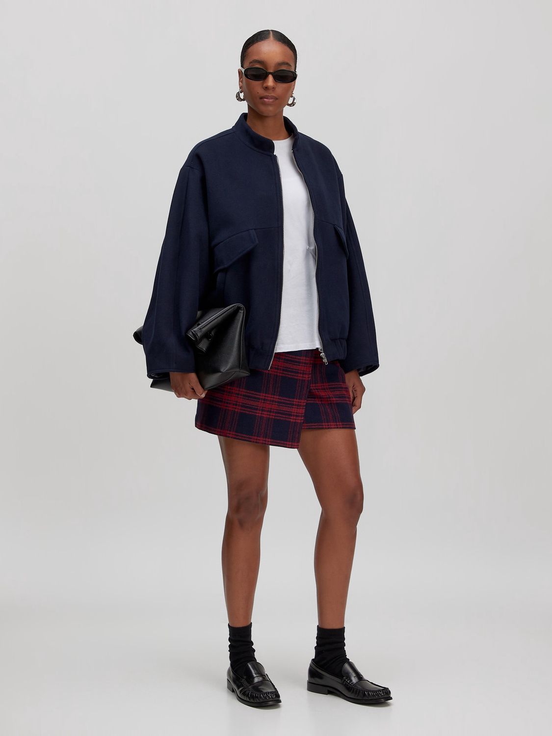 Simay wool skirt