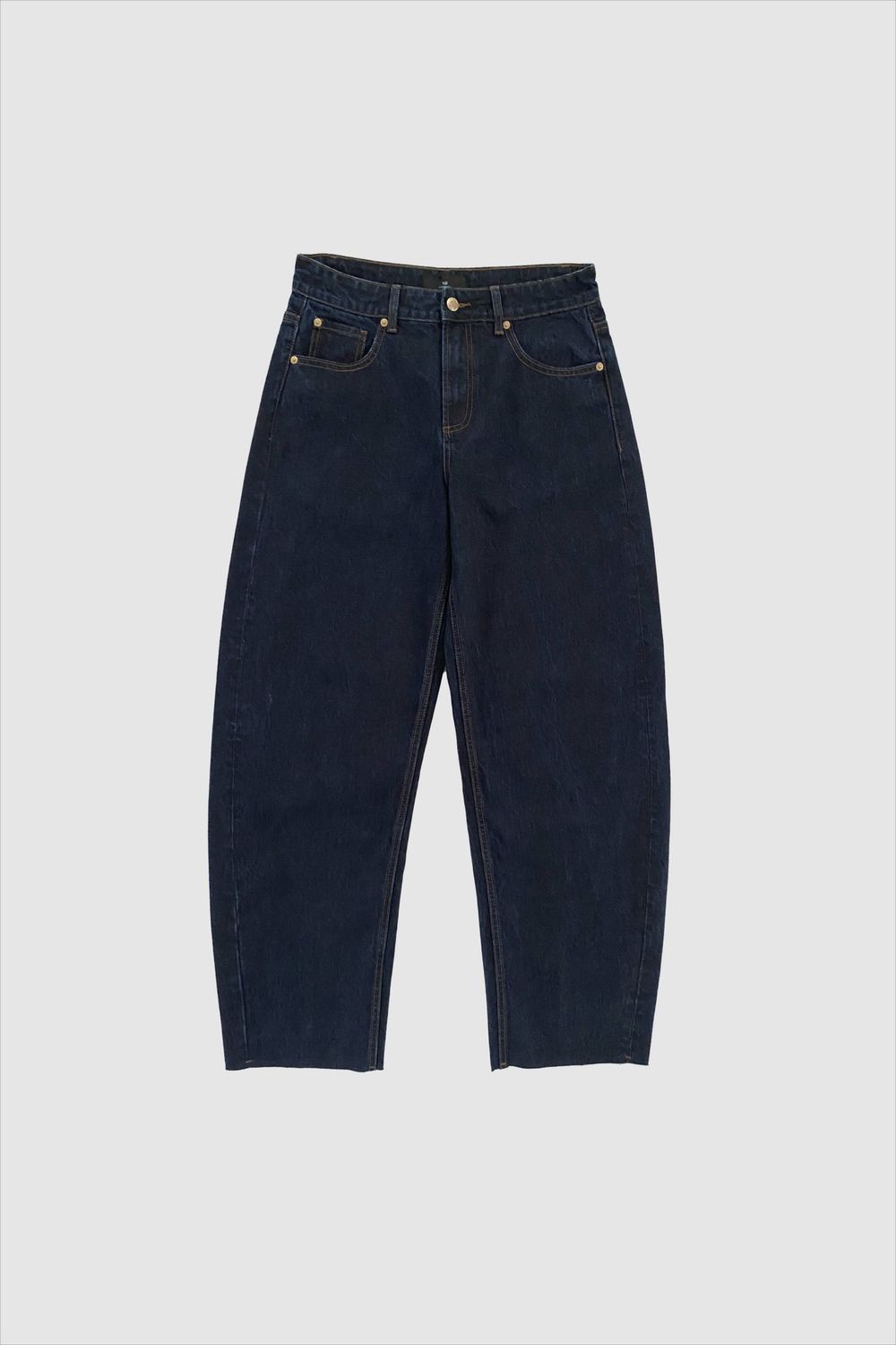 Peyton barrel leg pants - Midnight blue