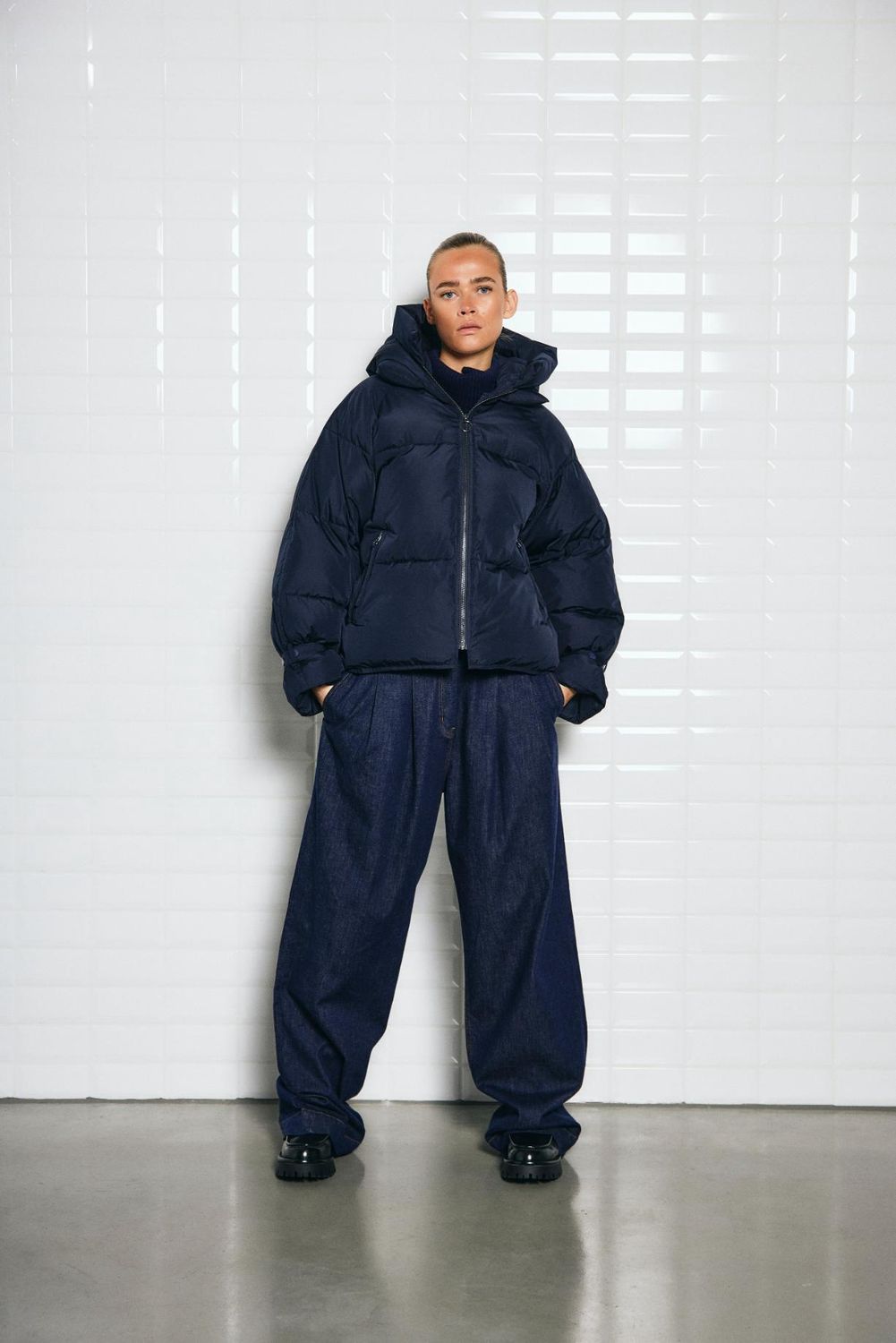 Kylie real down jacket