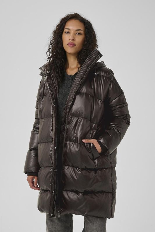 GlossyMW Down Long Jacket
