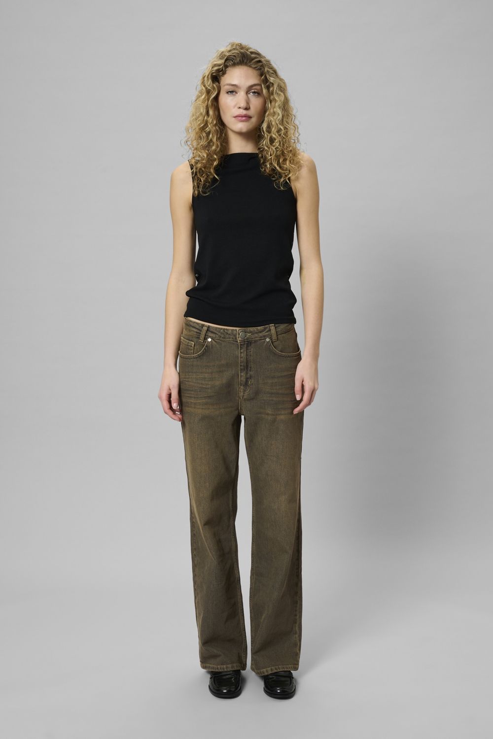 35 THE LOUIS HIGH WIDE - Amber Retro