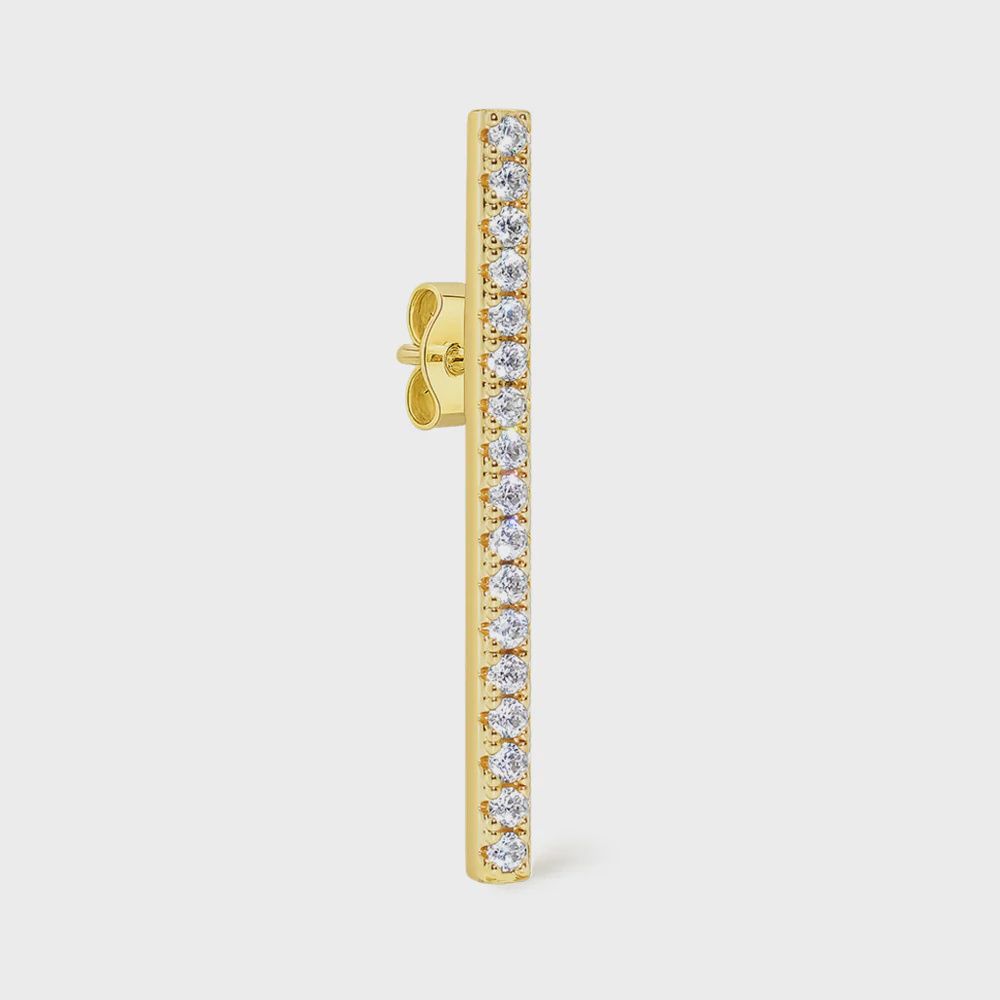 Bari diamond earstud
