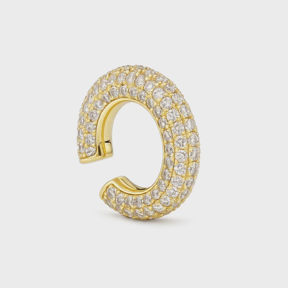 Chunky kos diamond earcuff