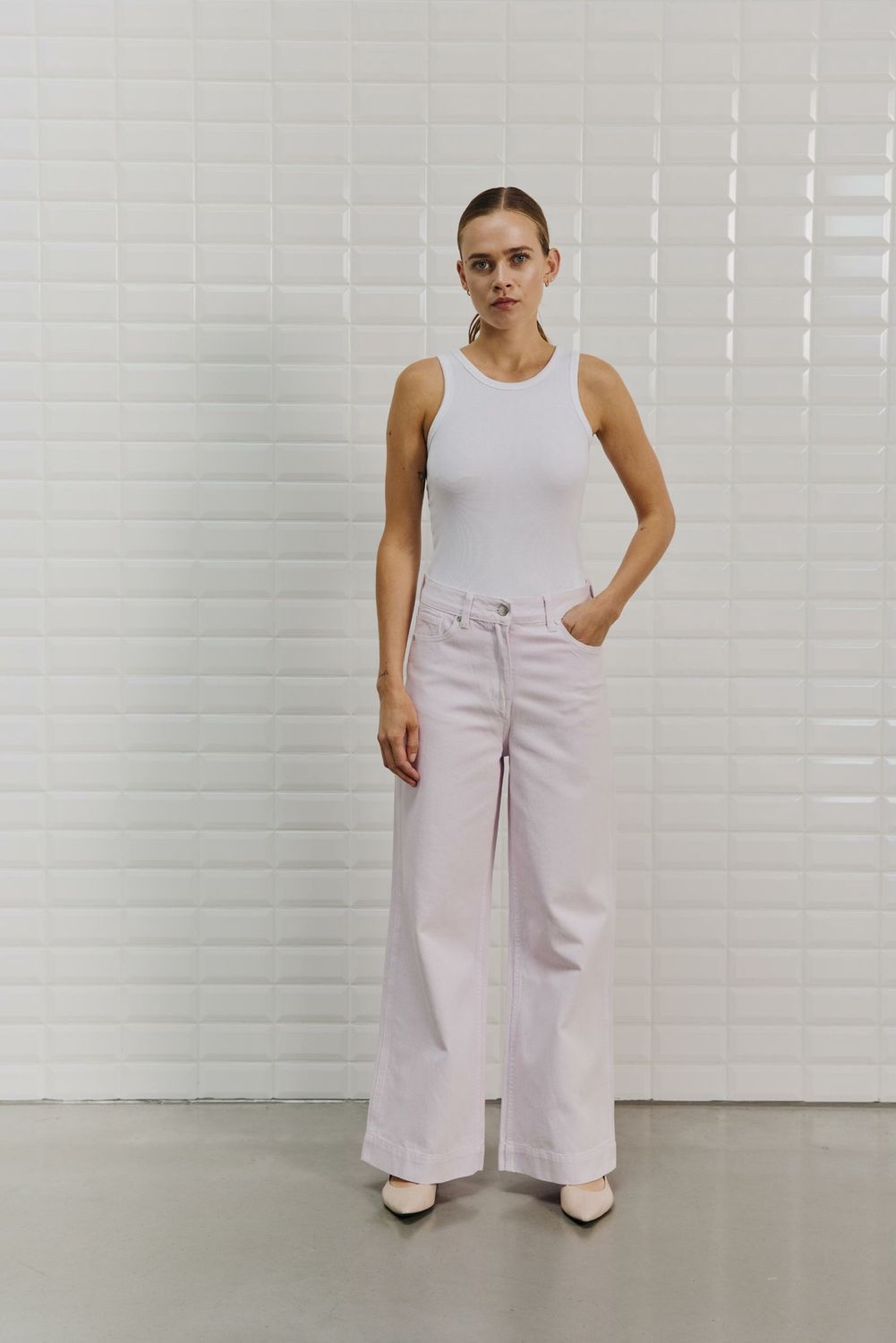Antonia wide pant