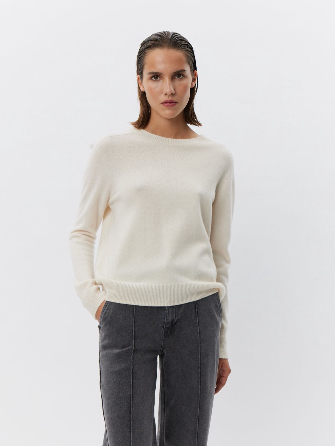 DeliaSW knit - Off white