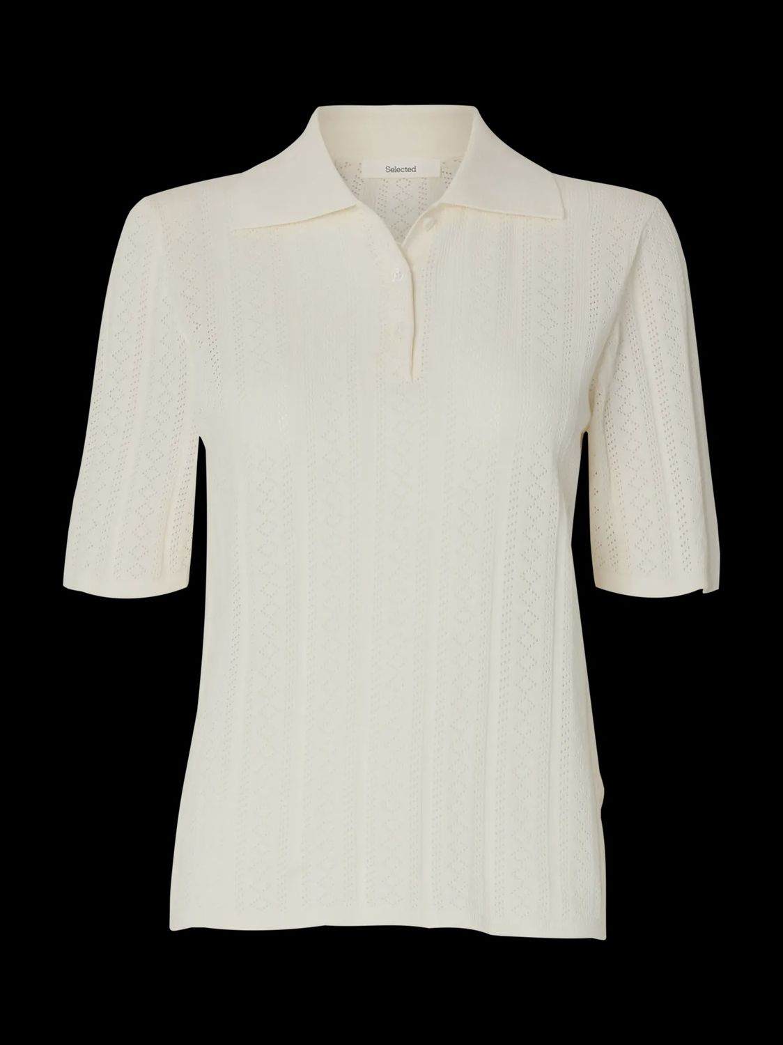 SLFtoledo  knit polo neck