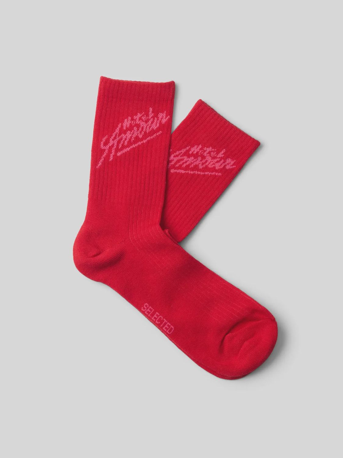 SLFmolly amour sock - Red