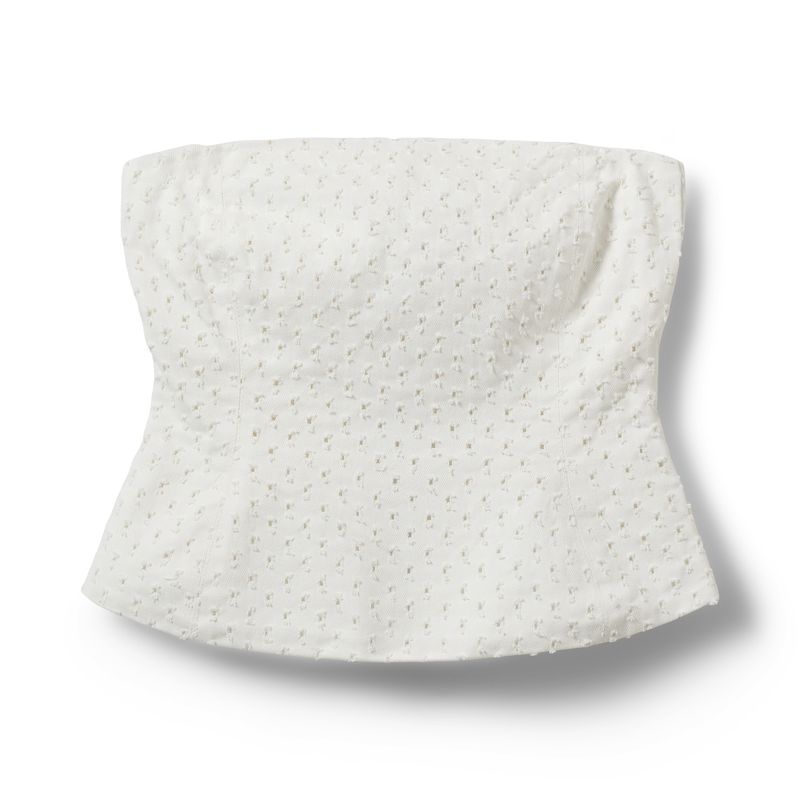 AvaSW corset denim top