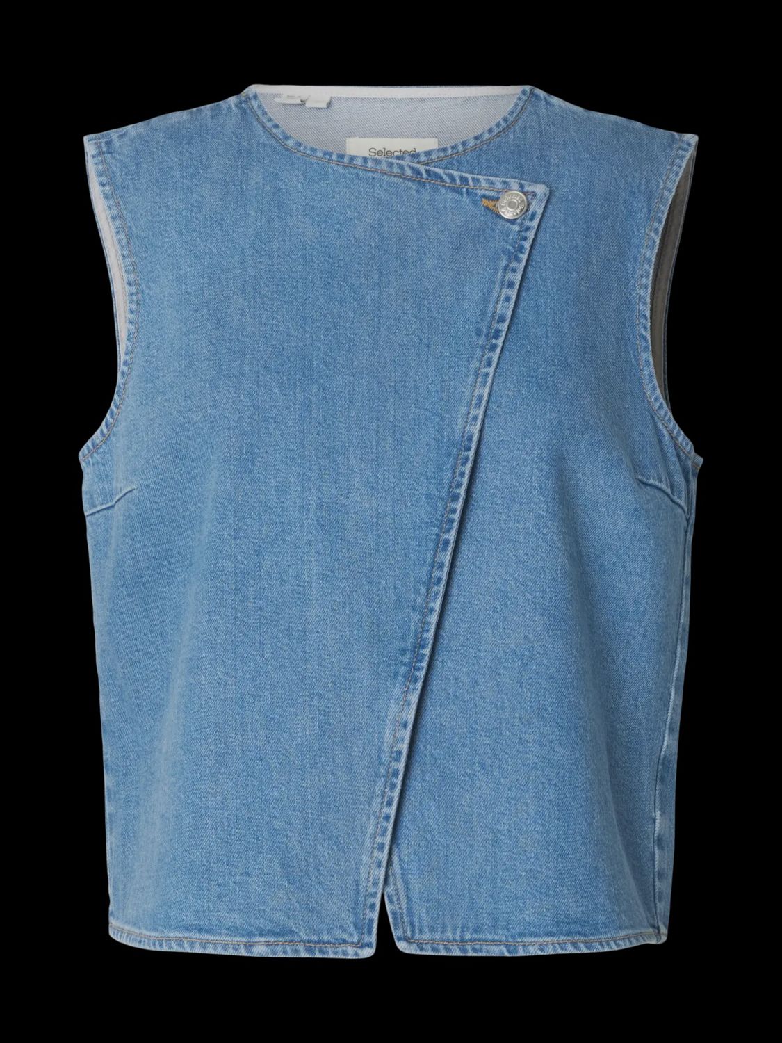 SLFvida denim vest