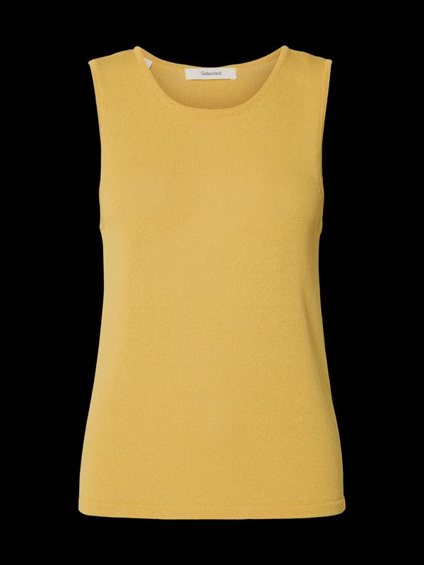 SLFmoon ochre top