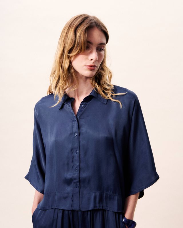 Pervenche chemise - Blue Marine