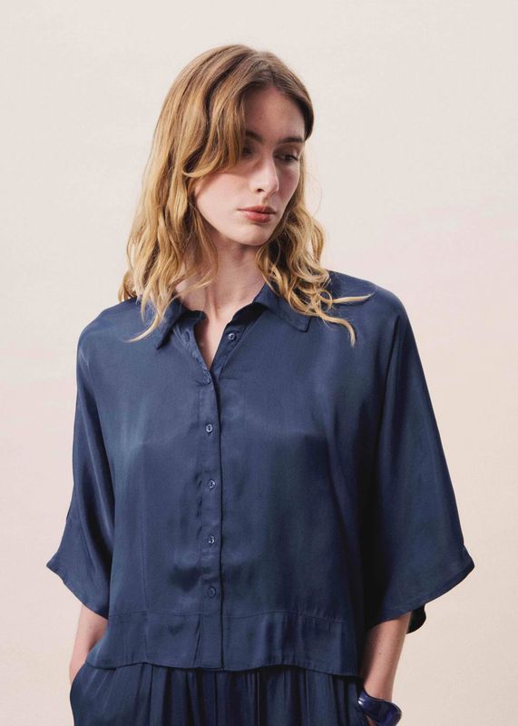 Pervenche chemise - Blue Marine