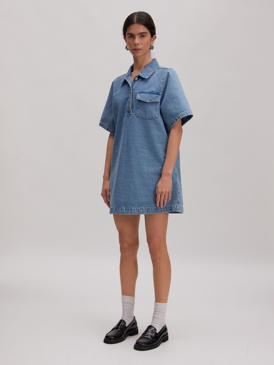 Asta denim dress
