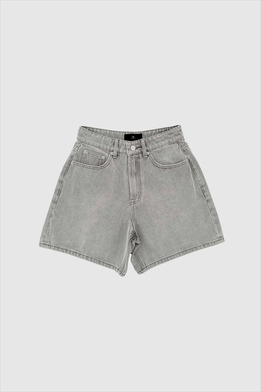 Karolina grey denim shorts