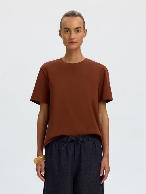 SLFessential boxy shirt